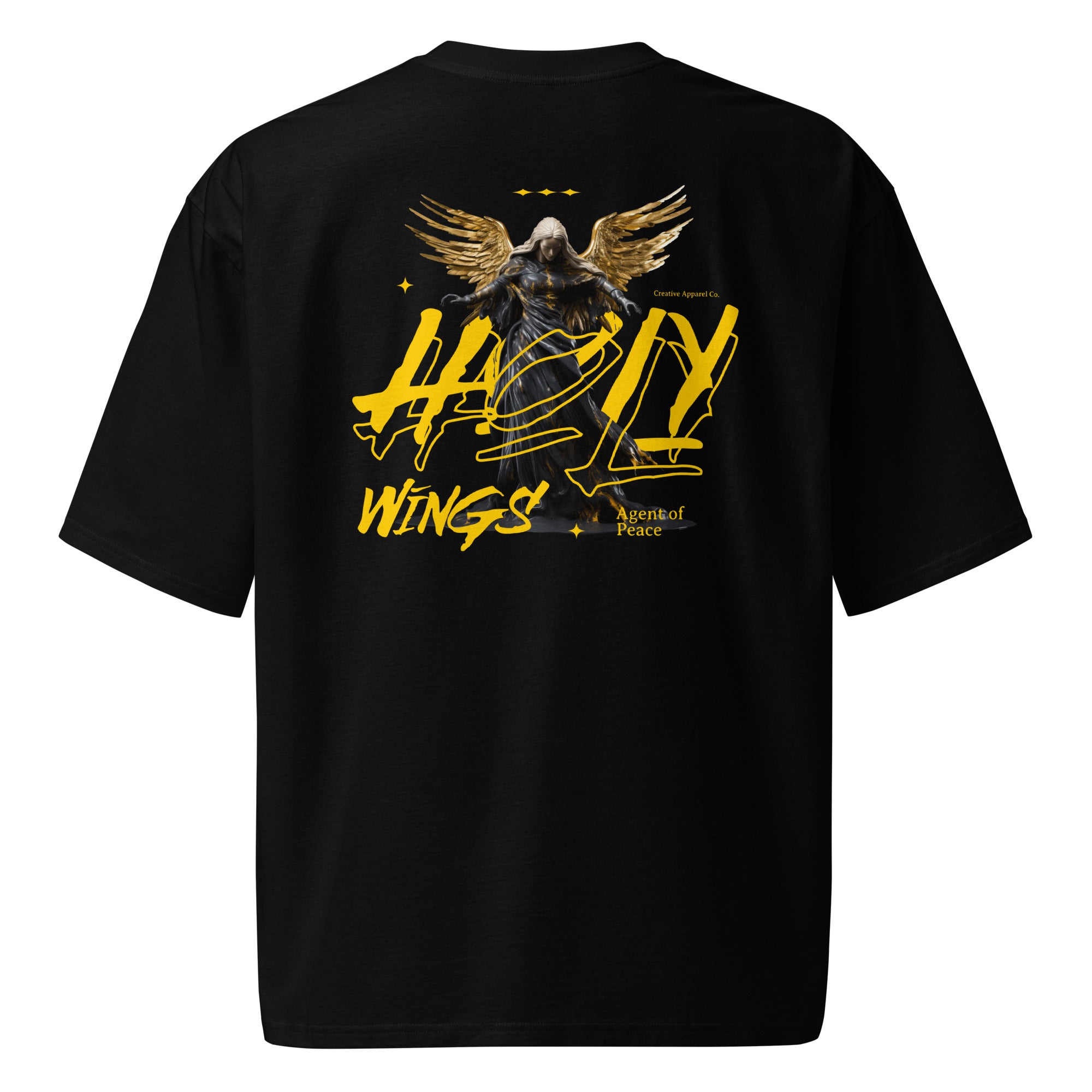 Eclipse Division Oversized Heavyweight Tee – Holy Wings