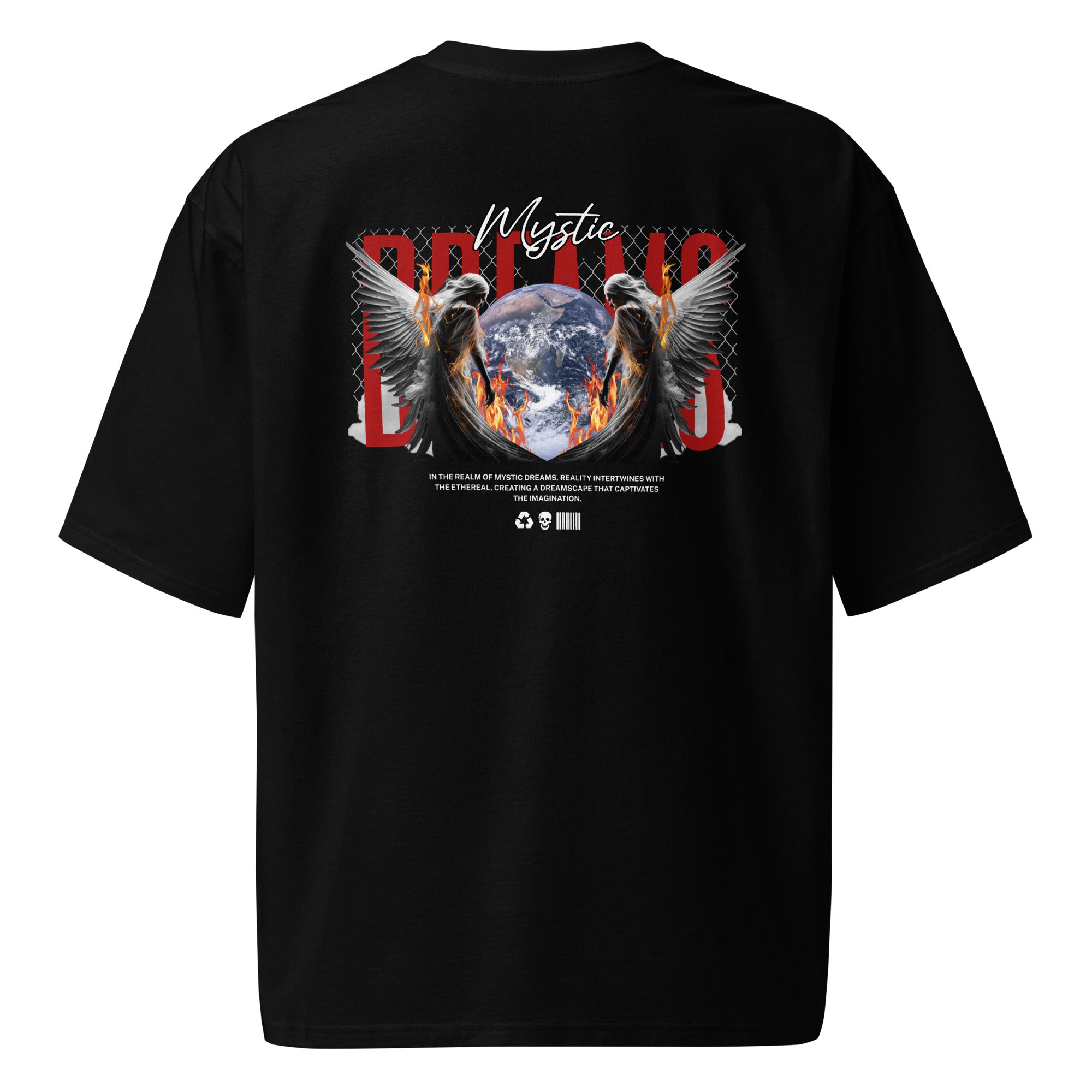 Eclipse Division Oversized Heavyweight Tee – Mystic Dreams