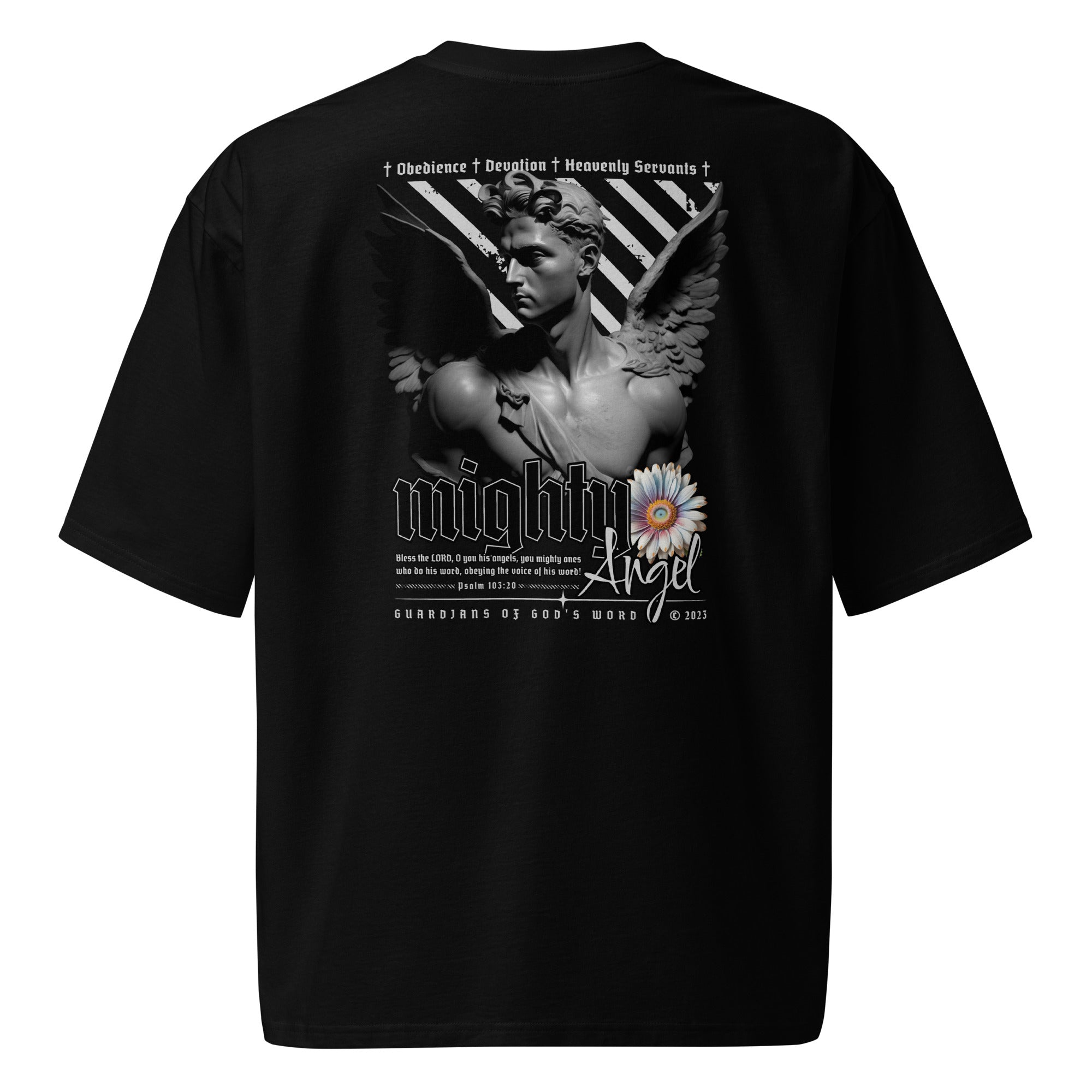 Eclipse Division Oversized Heavyweight Tee – Mighty Angel