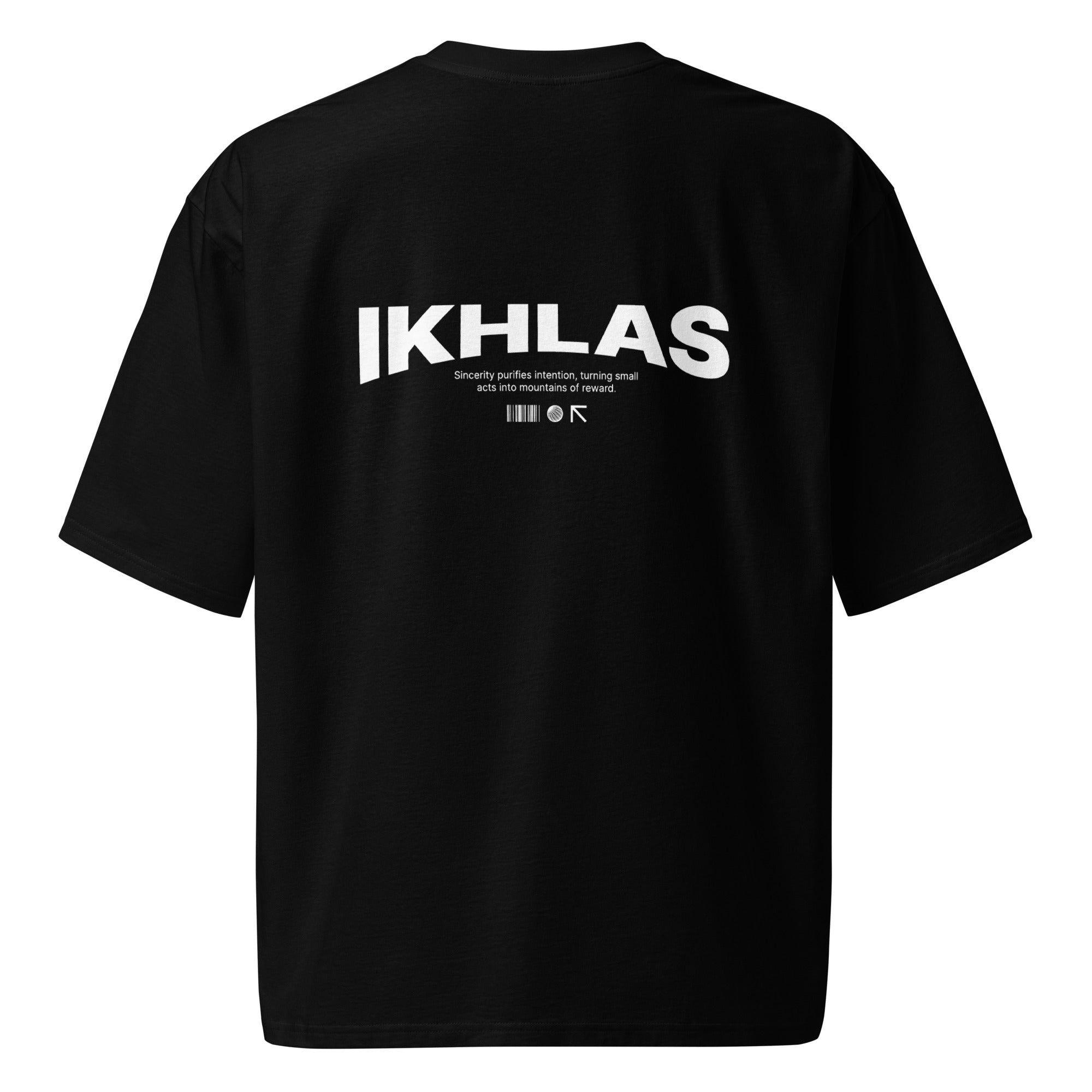 Oversized Heavyweight T-Shirt – Ikhlas (Islam Collection)