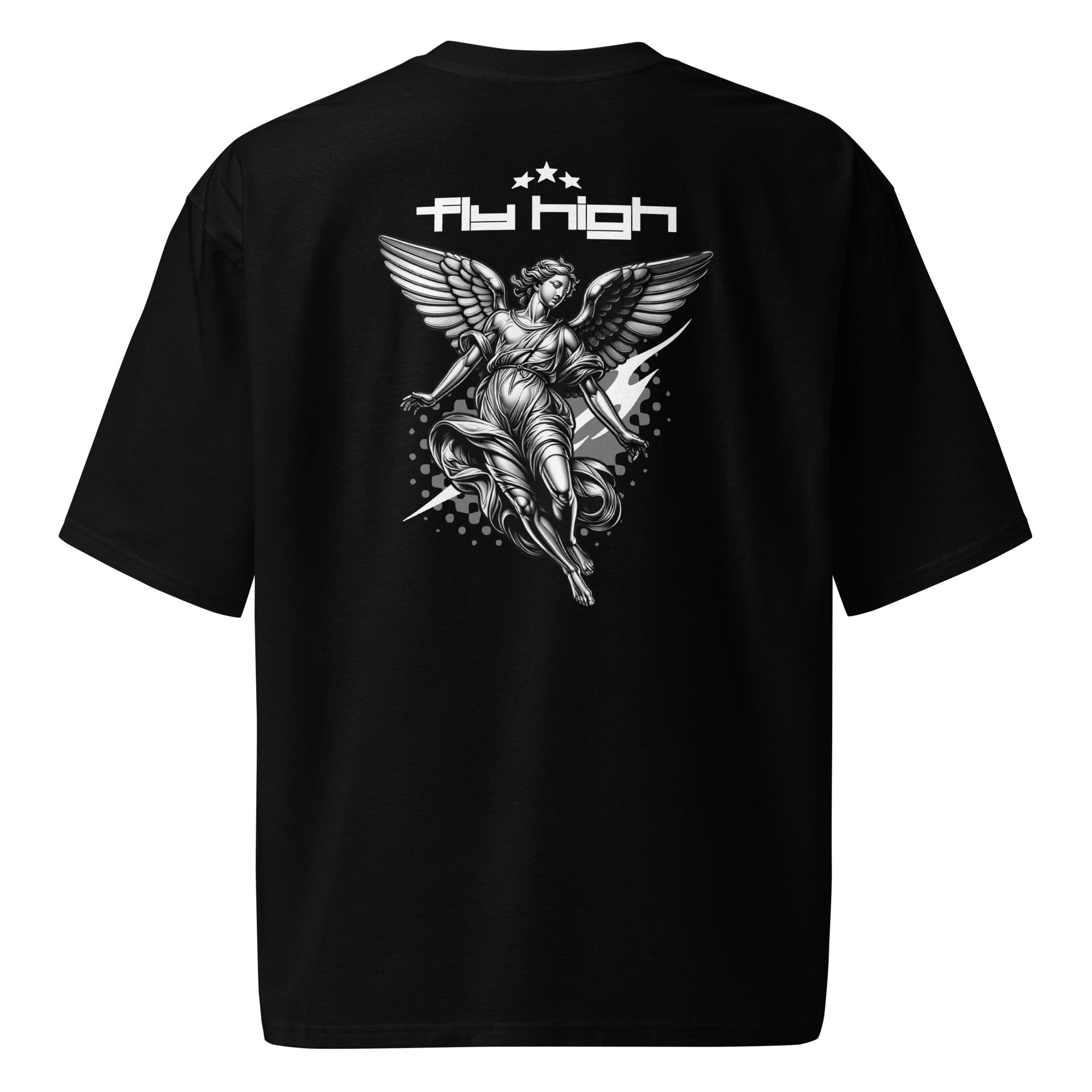 Fly High – Oversized Heavyweight Angel T-Shirt