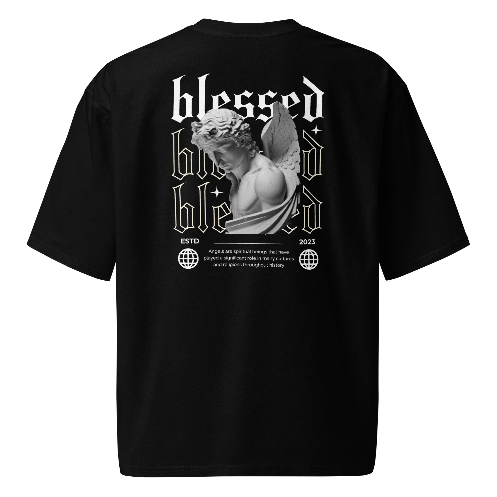 Blessed Angel – Oversized Heavyweight T-Shirt