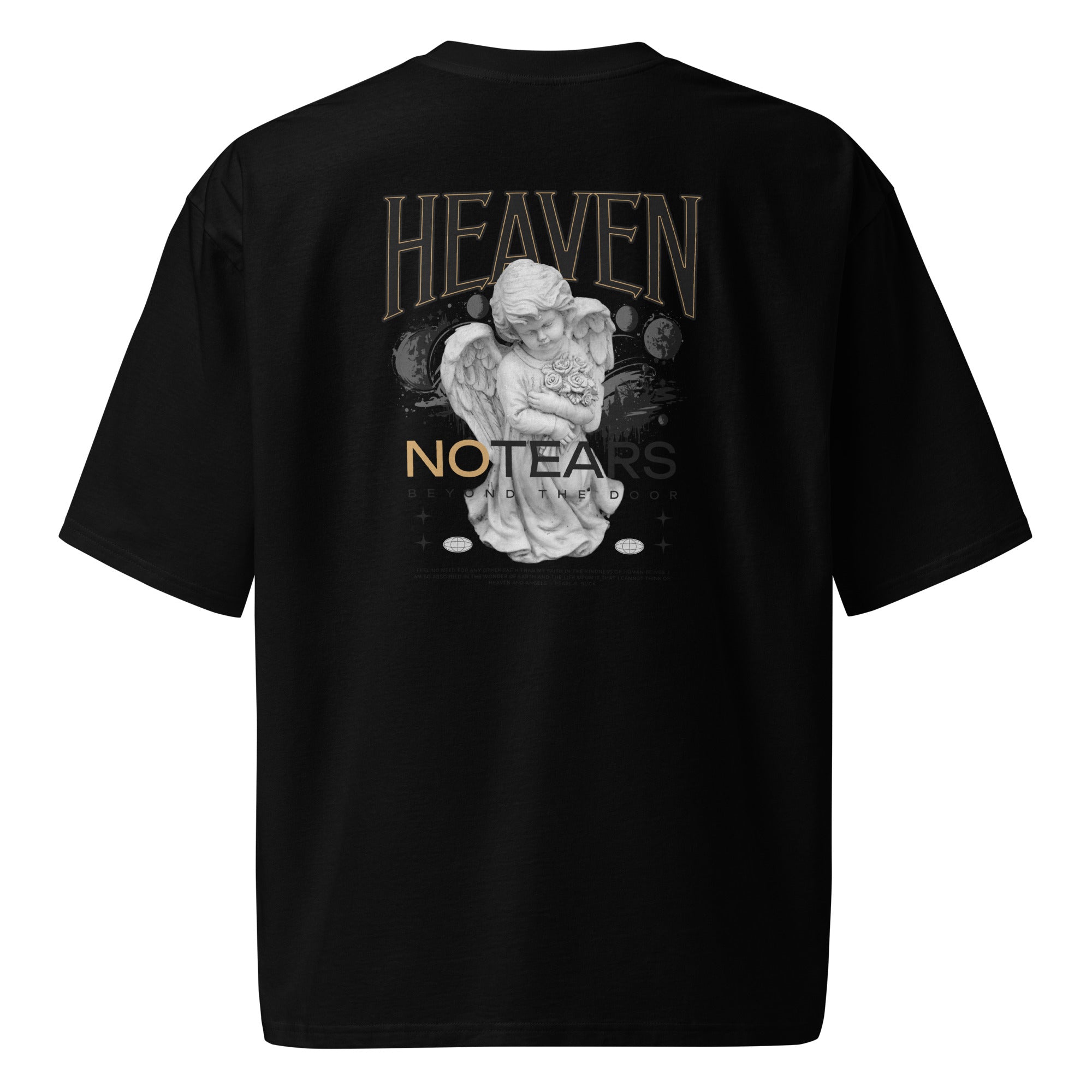 Heaven No Tears – Oversized Heavyweight T-Shirt