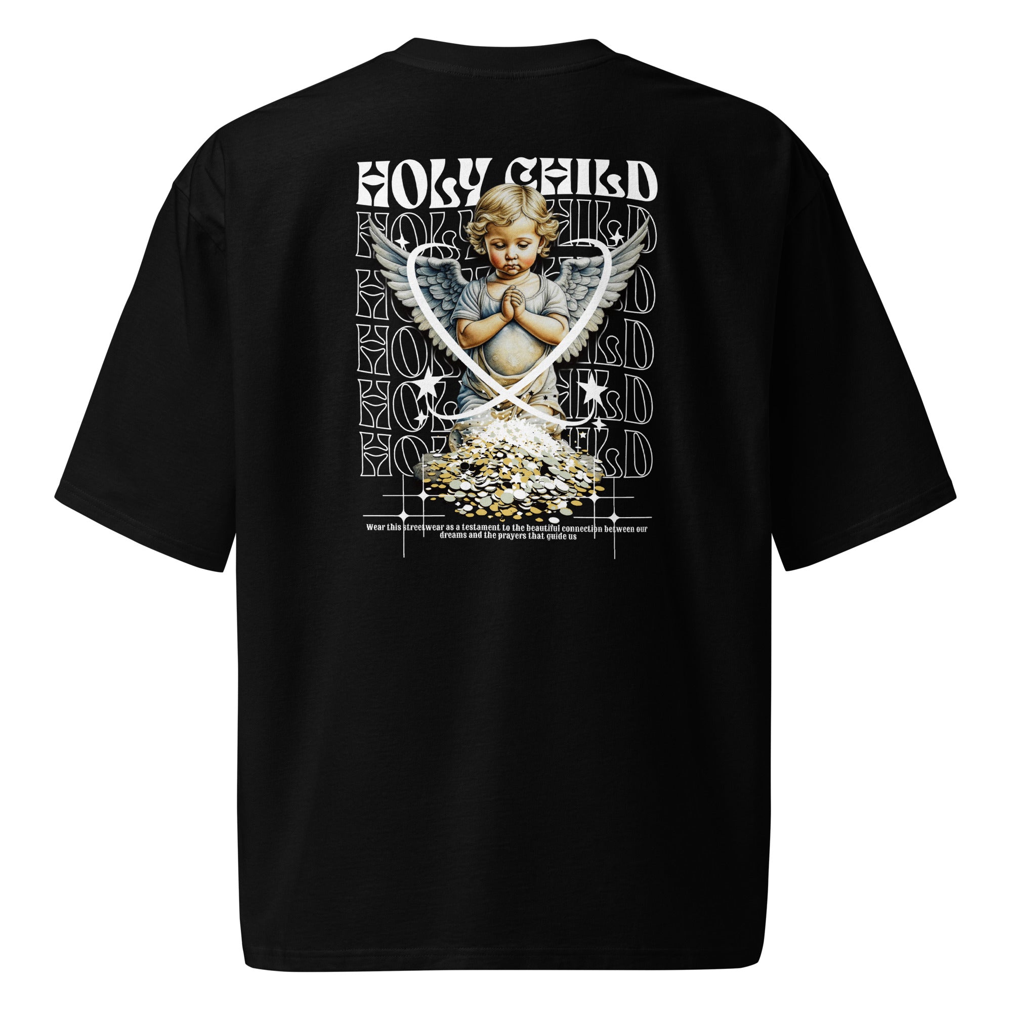 Eclipse Division Oversized Heavyweight Tee – Holy Child