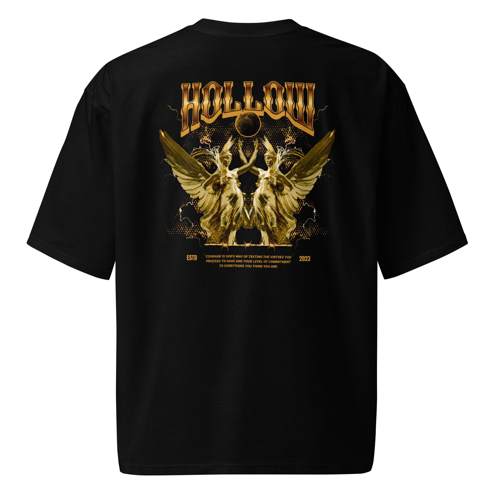 Eclipse Division Oversized Heavyweight Tee – Hollow