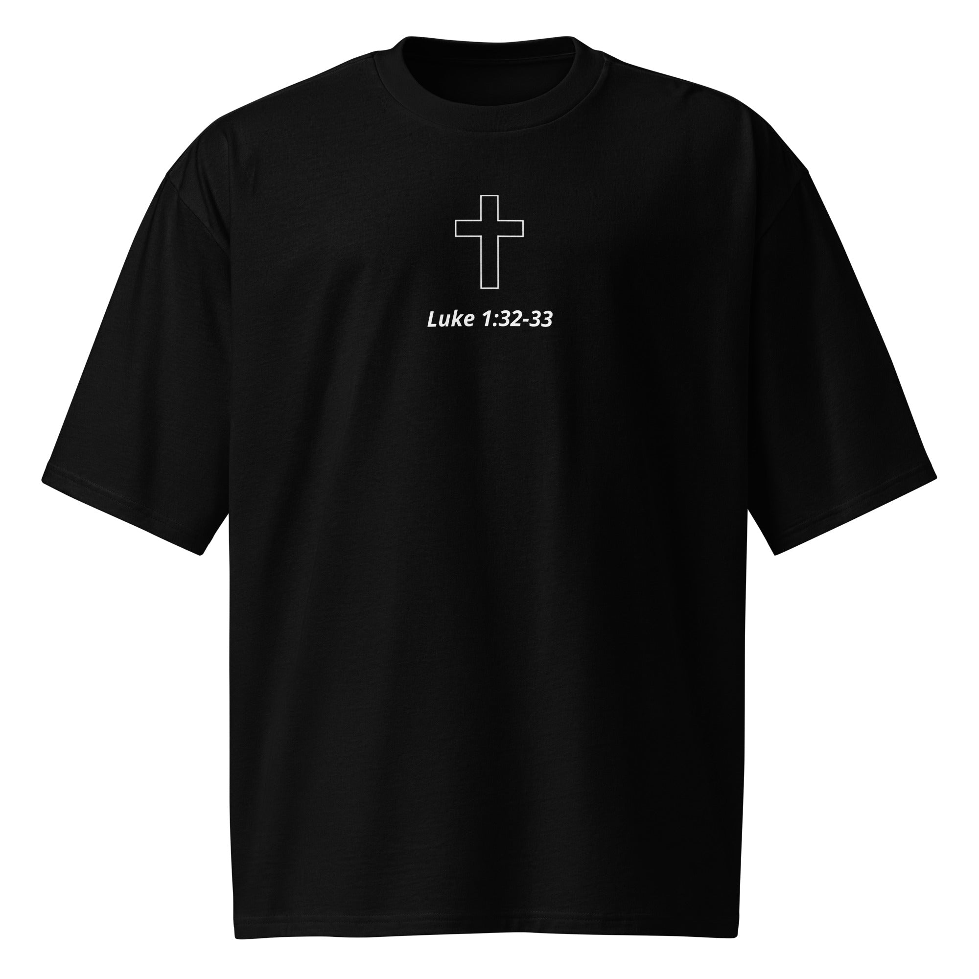 Jesus is King – Oversized Heavyweight Christian T-Shirt