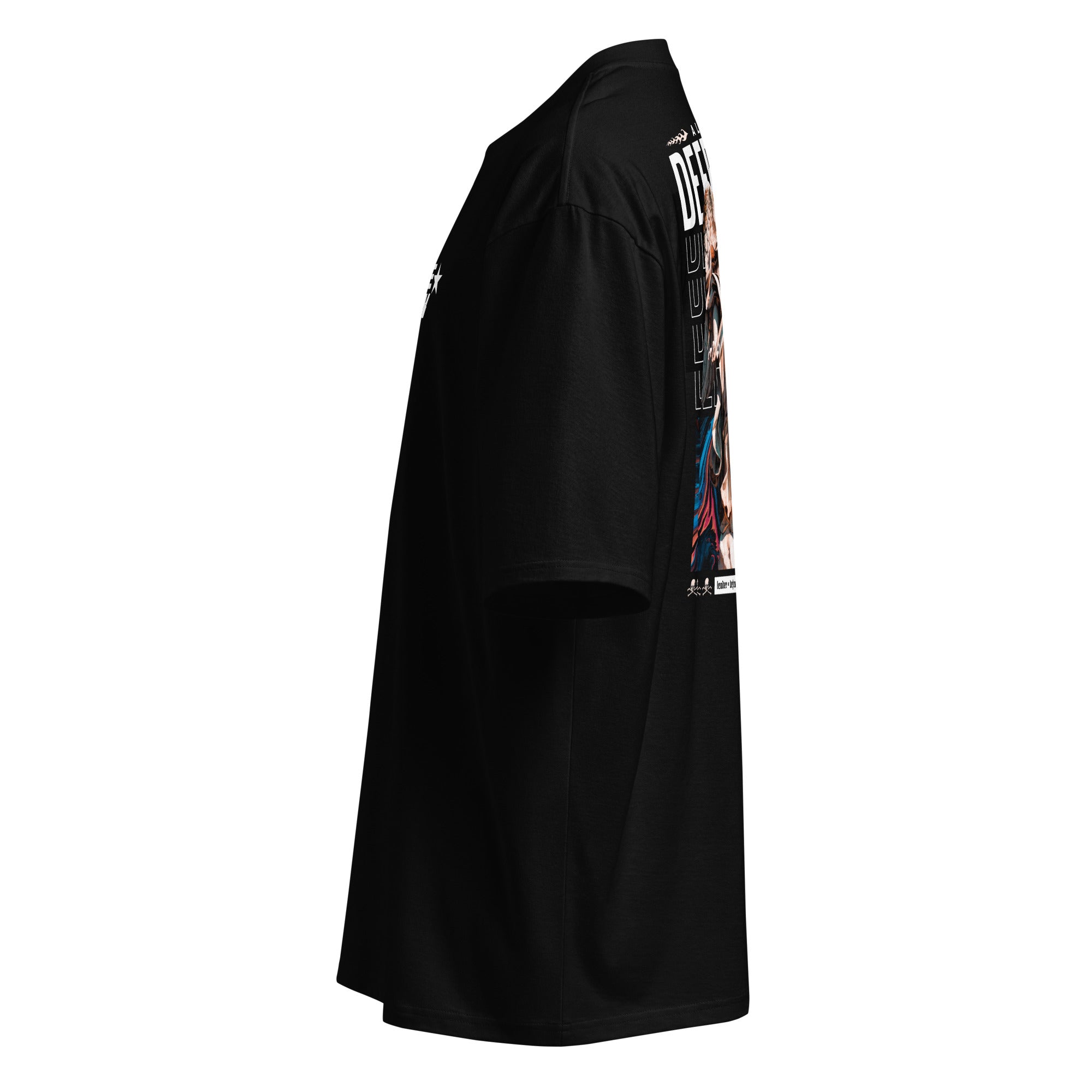 Almighty Defenders Oversized Heavyweight T-Shirt | Eclipse Division