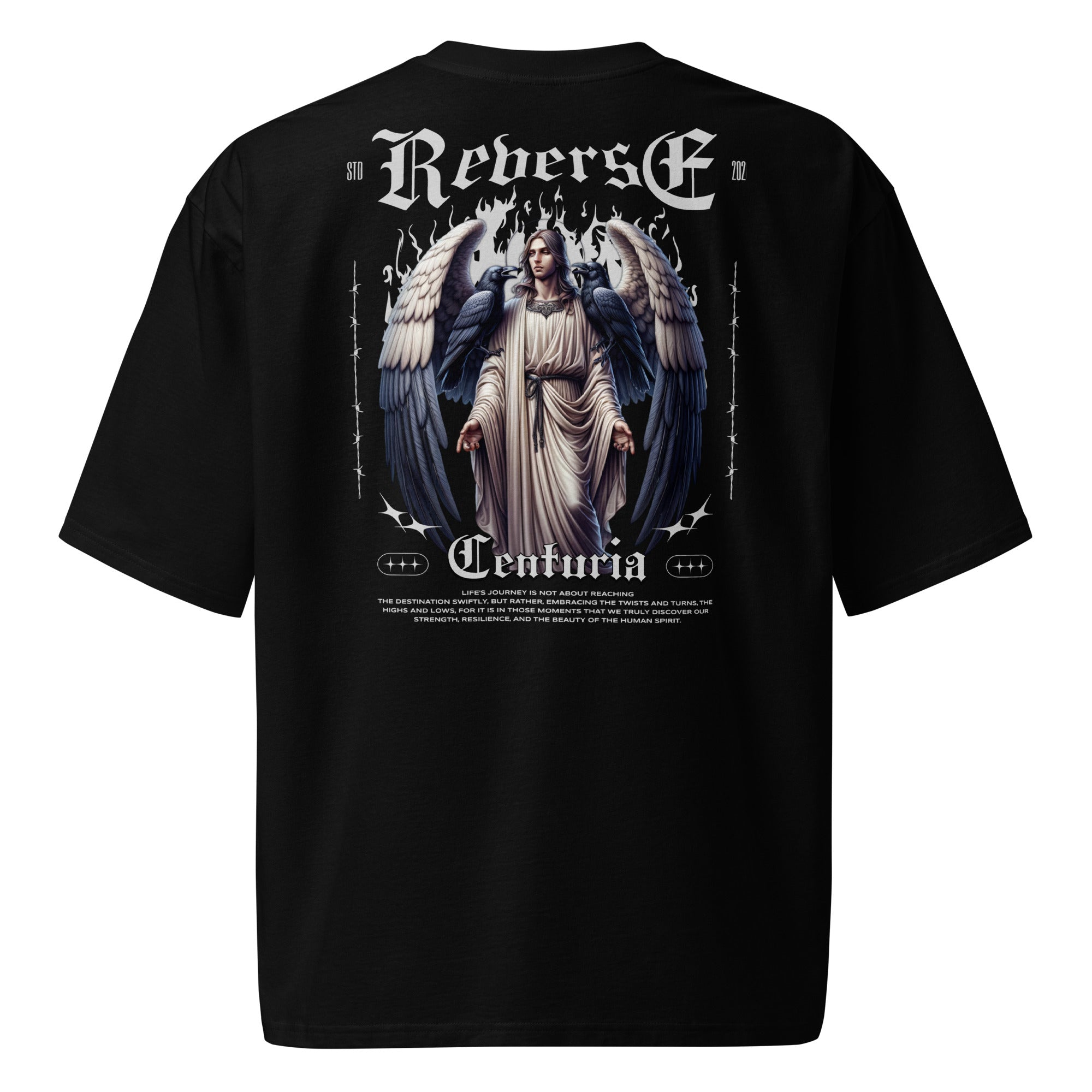 Eclipse Division Oversized Heavyweight Tee – Reverse Centuria