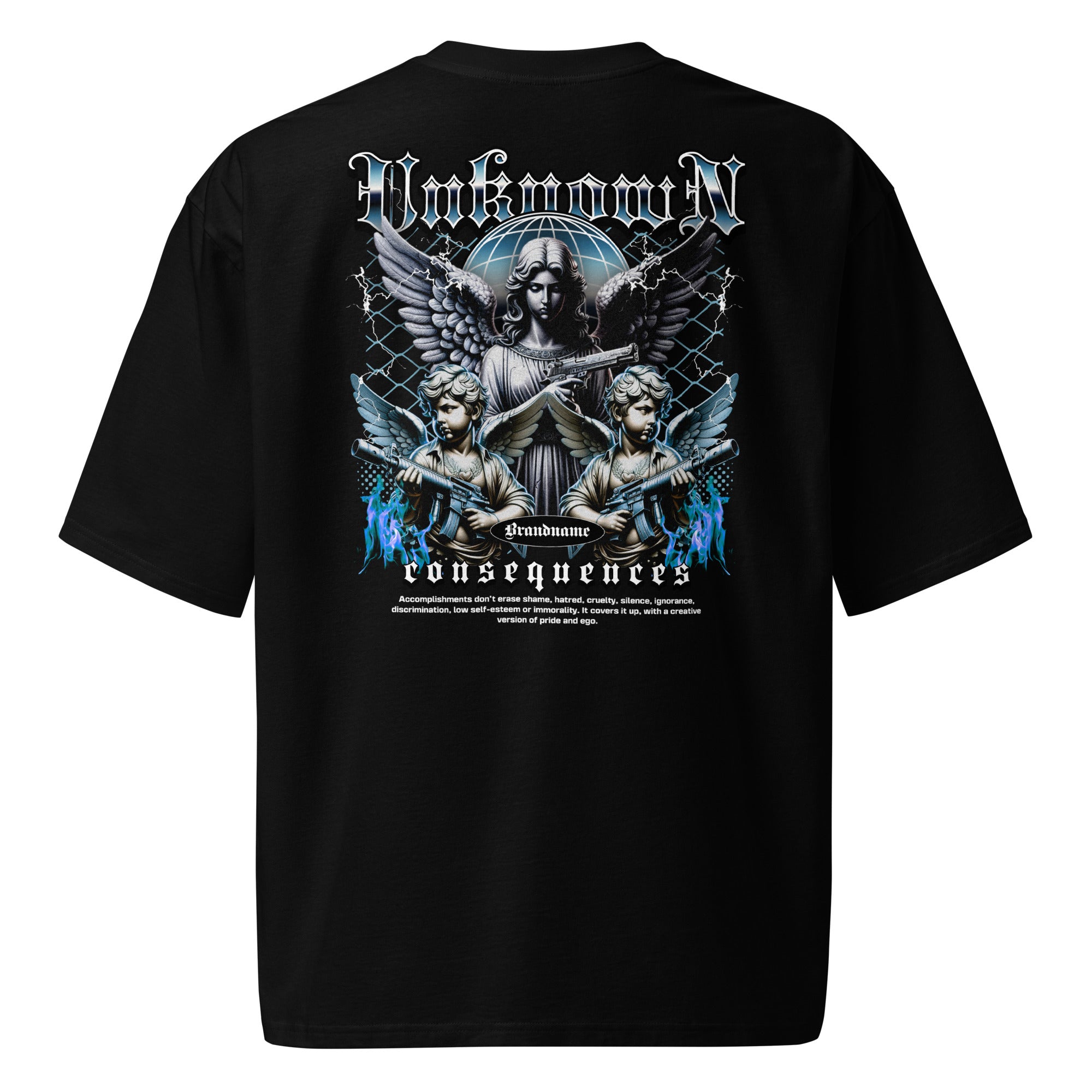 Eclipse Division Oversized Heavyweight Tee – Consequences