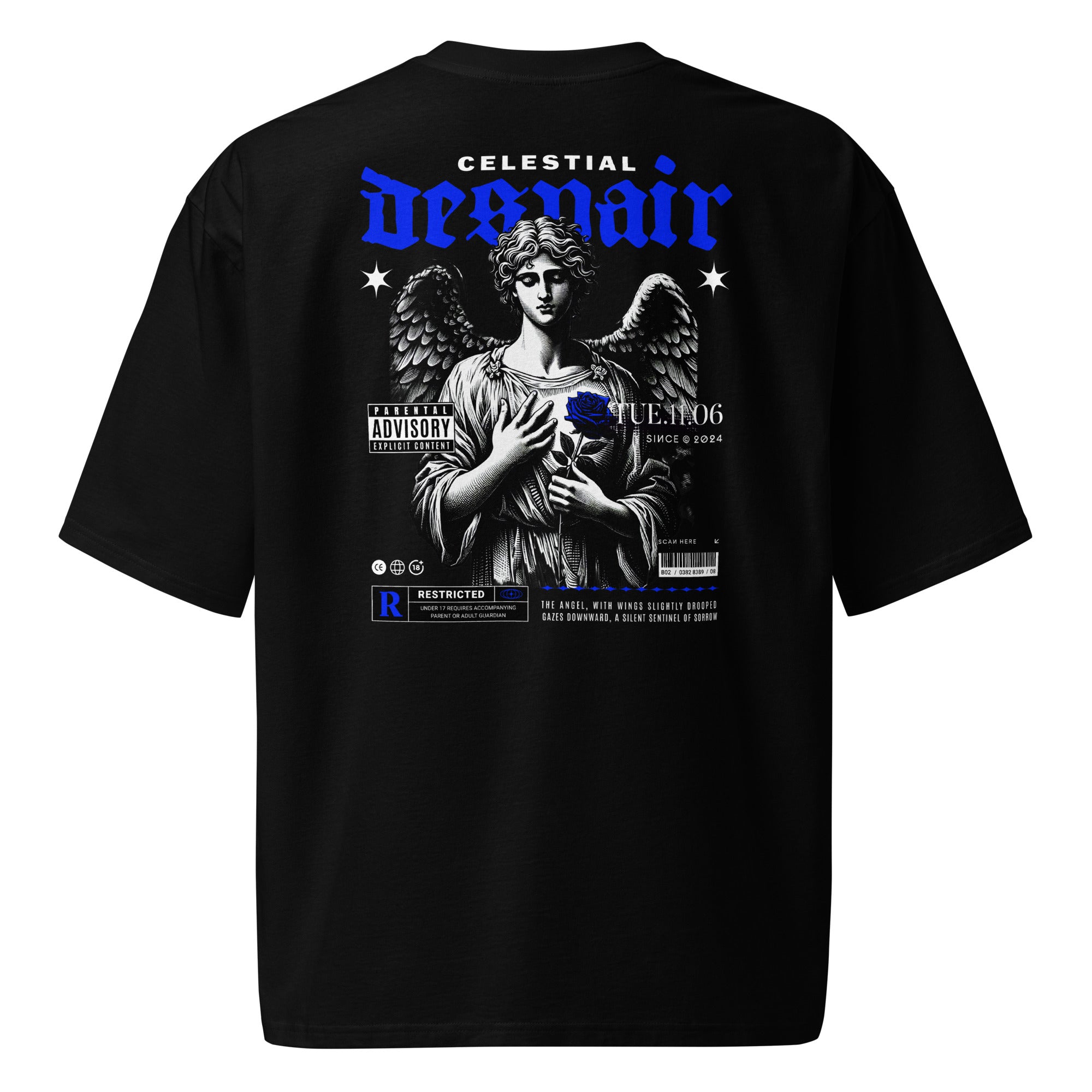 Celestial Despair Oversized Heavyweight Tee